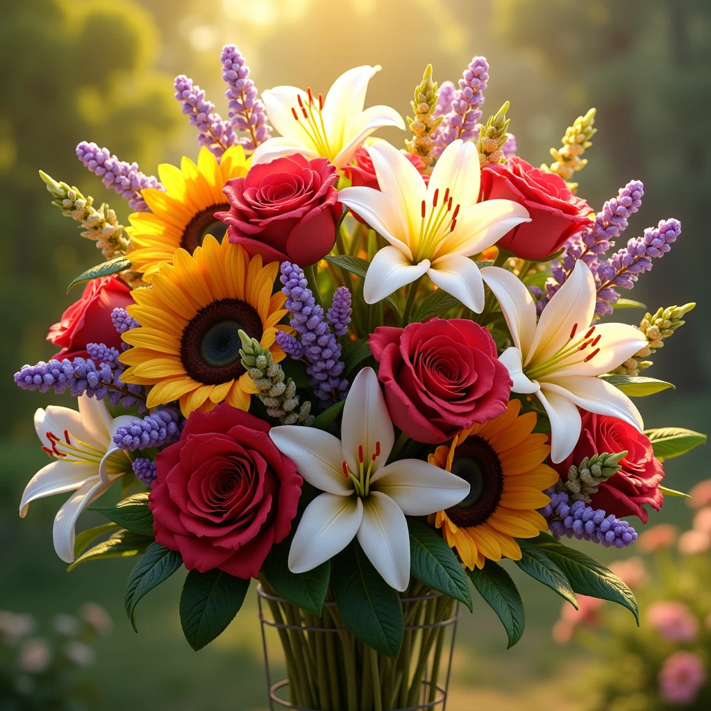 Summer Radiance vibrant floral collection