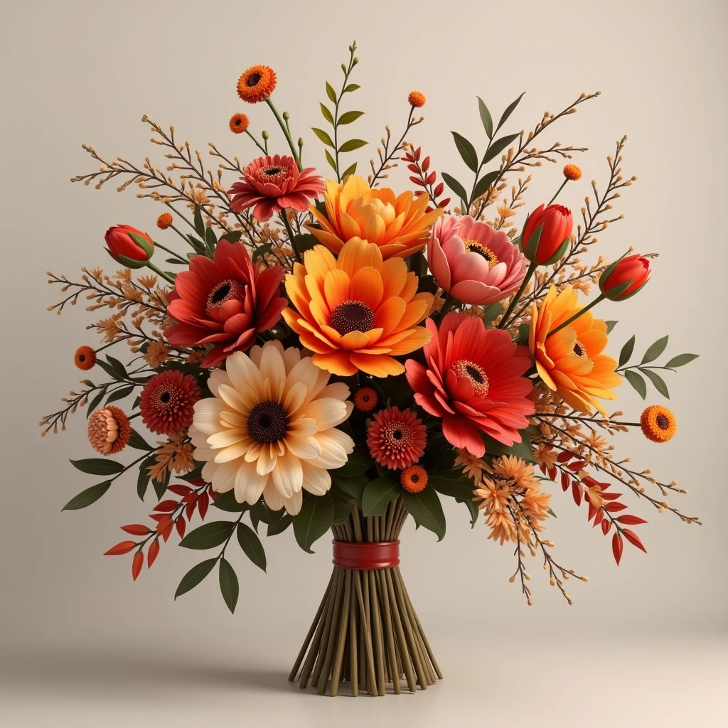 Autumn Elegance sophisticated floral collection