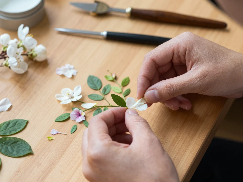 Prizelonshitir floral design process and craftsmanship